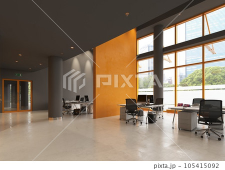 Modern office interior design. 105415092