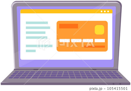 Online tax payment concept. Online banking system. Calculating payment check, electronic invoice Online tax payment concept. Online banking system. Calculating payment check, electronic invoice 105415501