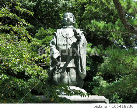 鴨川市小湊の誕生寺にある日蓮聖人御幼像 鴨川市小湊の誕生寺にある日蓮聖人御幼像 105416836