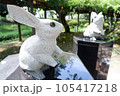 出雲大社に祀られているウサギ 105417218