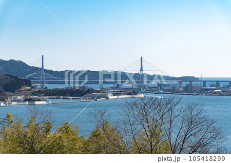 気仙沼湾の風景 105418299