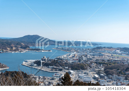 気仙沼湾の風景 105418304
