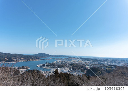 気仙沼湾の風景 気仙沼湾の風景 105418305