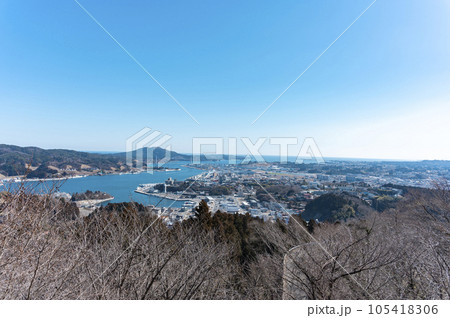 気仙沼湾の風景 105418306
