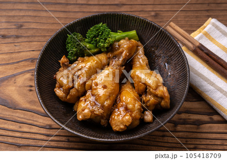 鶏の酢醤油煮 105418709