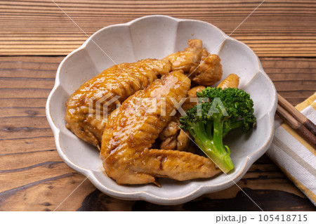 鶏の酢醤油煮 鶏の酢醤油煮 105418715