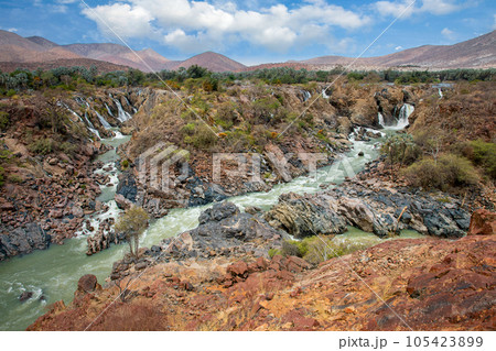 Epupa Falls on the Kuene River, Namibia Epupa Falls on the Kuene River, Namibia 105423899