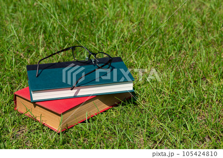 休日に芝生の上で読む本 休日に芝生の上で読む本 105424810