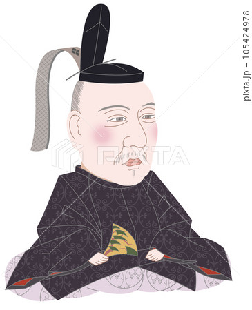 小早川隆景 肖像画デフォルメ 小早川隆景 肖像画デフォルメ 105424978