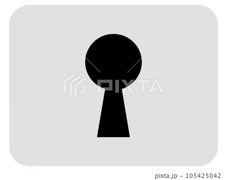 鍵穴のアイコン 105425042