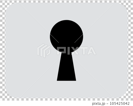 keyhole icon 105425042