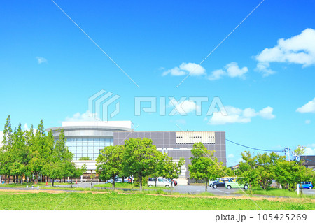 知立市、知立市文化会館の風景 105425269