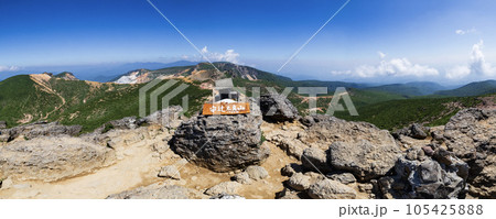 安達太良山　山頂からの眺望 105425888