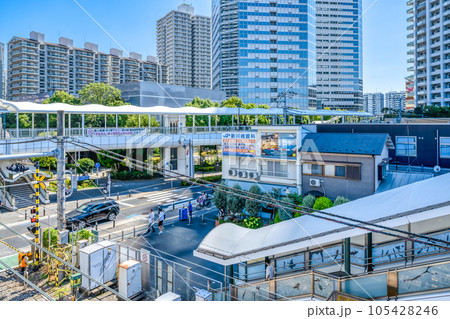 川崎市の都市風景 鹿島田駅 川崎市の都市風景 鹿島田駅 105428246