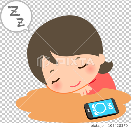 一個女人躺在桌子上打盹 一個女人躺在桌子上打盹 105428370