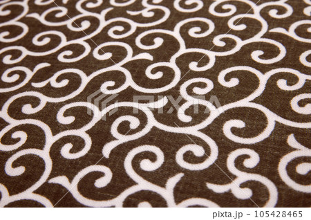 日本手拭の和模様、唐草模様 日本手拭の和模様、唐草模様 105428465