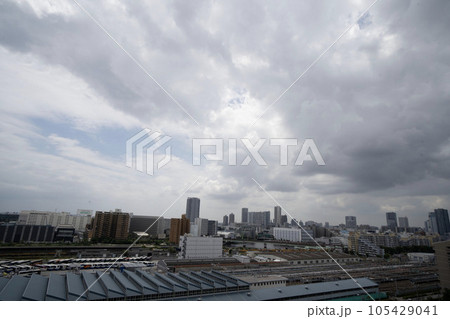 東京都江東区、塩浜の電車の車両基地、江東区塩浜2丁目 105429041