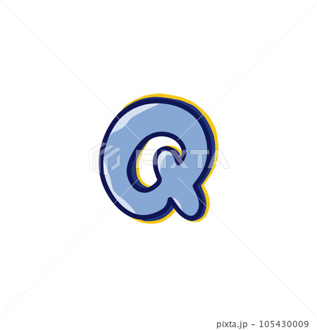 Q cute character Q cute character 105430009