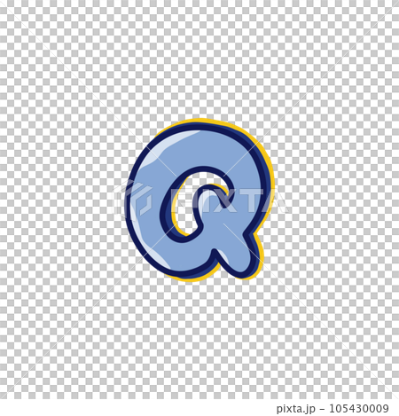 Q cute character Q cute character 105430009