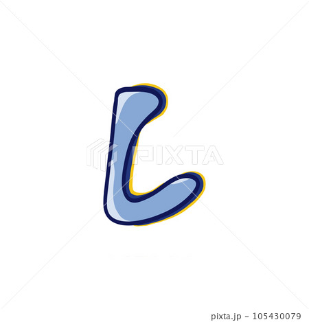 L cute character  105430079