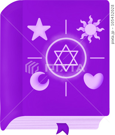 Witch's Magical Spell book clipart Witch's Magical Spell book clipart 105432028