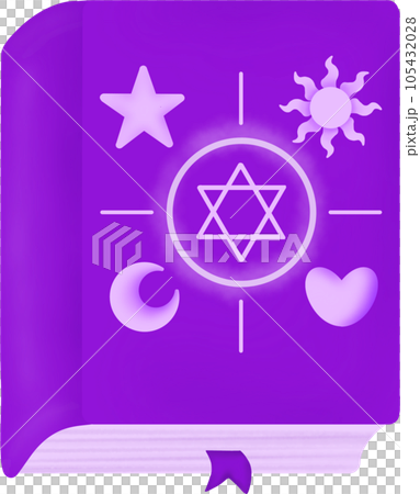 Witch's Magical Spell book clipart Witch's Magical Spell book clipart 105432028