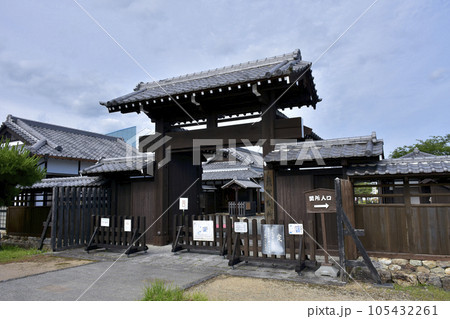 静岡県浜松市 気賀関所 町木戸門 静岡県浜松市 気賀関所 町木戸門 105432261