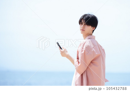 男性ポートレート 105432788