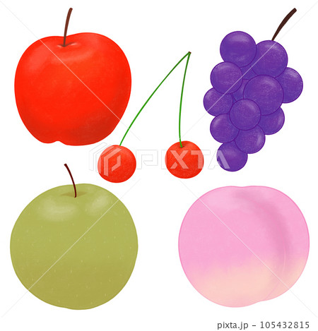 フルーツ5点 105432815