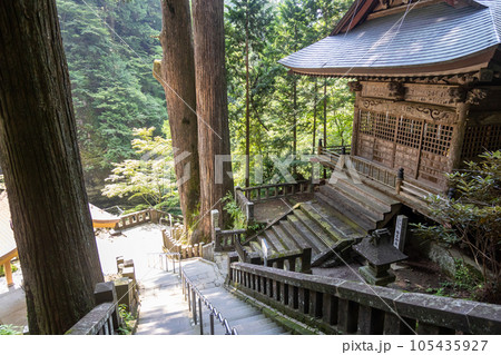 榛名神社 神幸殿と矢立杉 榛名神社 神幸殿と矢立杉 105435927