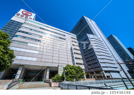 日本の横浜都市景観 真夏…炎暑、猛烈な暑さ…横浜駅東口のそごう横浜店などを望む=7月26日 日本の横浜都市景観 真夏…炎暑、猛烈な暑さ…横浜駅東口のそごう横浜店などを望む=7月26日 105436198