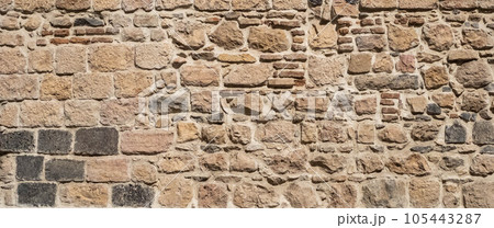 historic town wall, old stone wall texture historic town wall, old stone wall texture 105443287