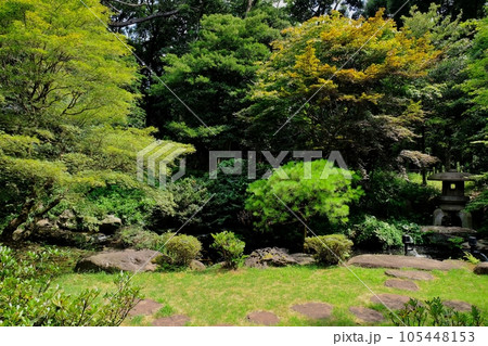 東京都目黒区 東京都目黒区 旧前田家本邸・和館 池泉庭園 東京都目黒区 東京都目黒区 旧前田家本邸・和館 池泉庭園 105448153