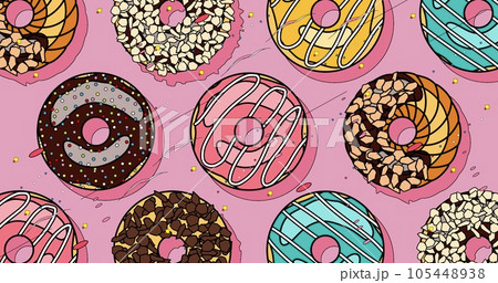 シティポップのイラスト 105448938