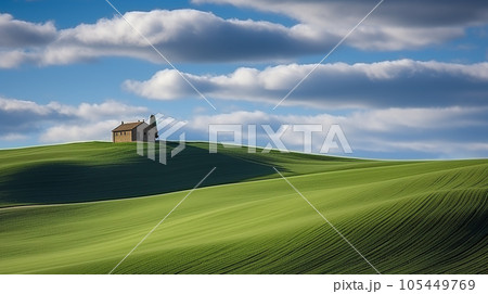 幻想的な風景　AI画像 105449769