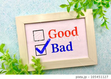 GoodとBad　バッドを選ぶ 105451127