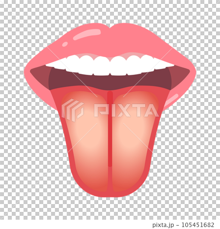 白っぽい舌 白っぽい舌 105451682