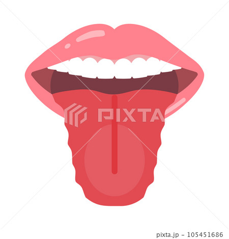 ギザギザな舌 ギザギザな舌 105451686