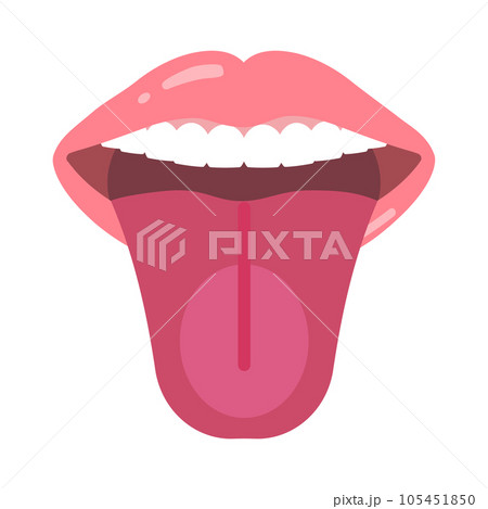 紫色の舌 105451850