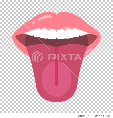 紫色の舌 105451850