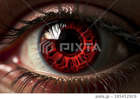 瞳に紋様 105452929