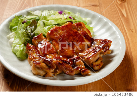 照り焼きチキン 照り焼きチキン 105453486