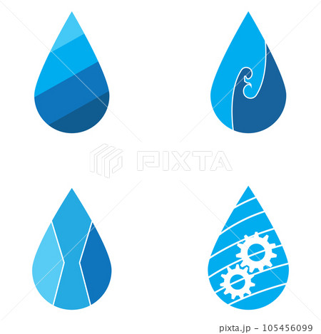 water icon vector water icon vector 105456099