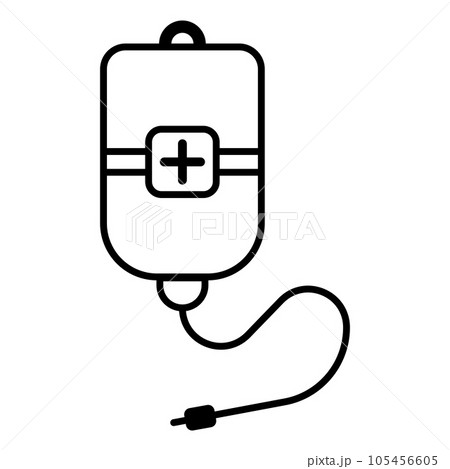 infusion medicine icon vector infusion medicine icon vector 105456605