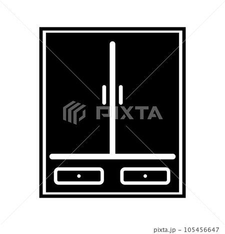 cupboard icon vector cupboard icon vector 105456647