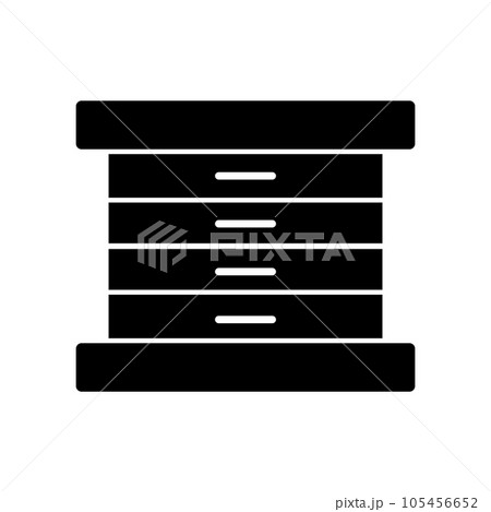 drawer icon vector drawer icon vector 105456652