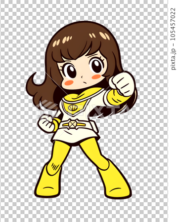 girl hero girl hero 105457022