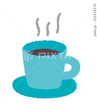 コーヒーの手書きベクターイラスト 105458579