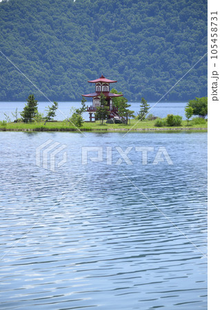 洞爺湖 浮見堂と中島 105458731