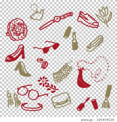 可愛的女性配飾 105459529